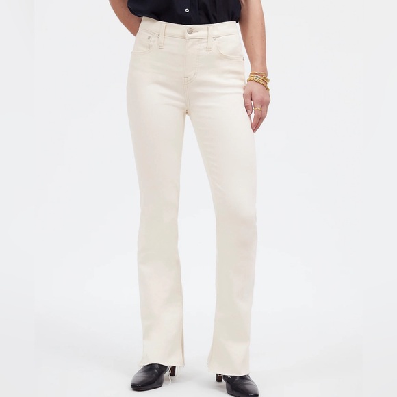 Madewell Vintage Canvas Petite Kick Out Full-Length Jeans Size 23P - Picture 2 of 6